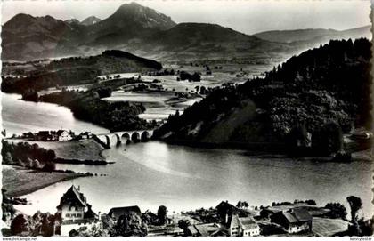 Lac de la Gruyere et Moleson