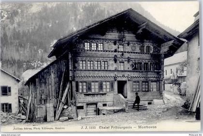1669 Montbovon Les Cases 1903 - Pension Haus - 51424816