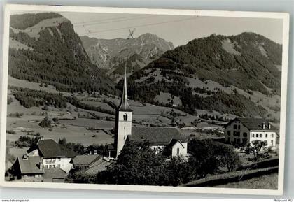 1669 Lessoc 1936 Foto AK Kirche Feldpost Bttr.Camp. 3 - 10742256