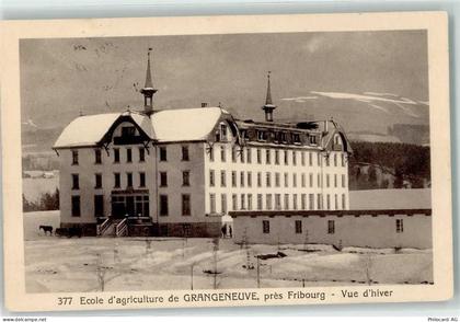 1725 Posieux Hauterive FR - Ecole d Agriculture Grangeneuve hiver - 10610303