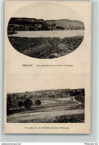 1757 Seedorf FR 1930 - Vue generale et Lac AK - 13085614