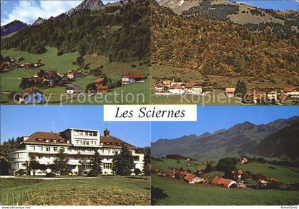 Les Sciernes-d Albeuve Teilansichten Hte Gruyere