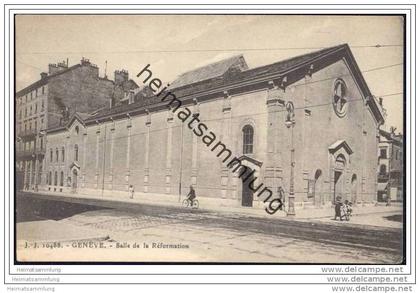 Geneve - Salle de la Reformation ca. 1910