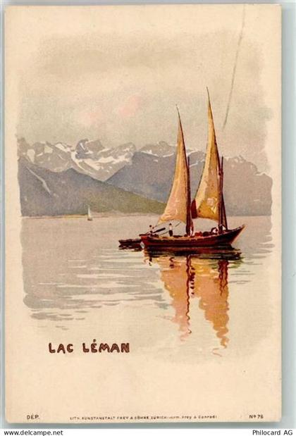 Genfersee Lac Leman - Segelschiff - 39373227