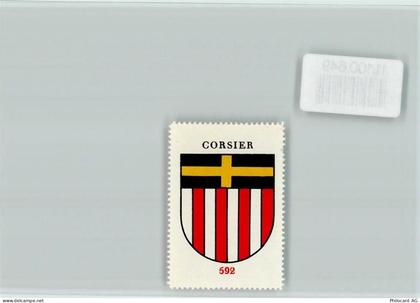 1246 Corsier GE - Vignette Wappen Kaffee Hag ca 1920-1940 - 11100649