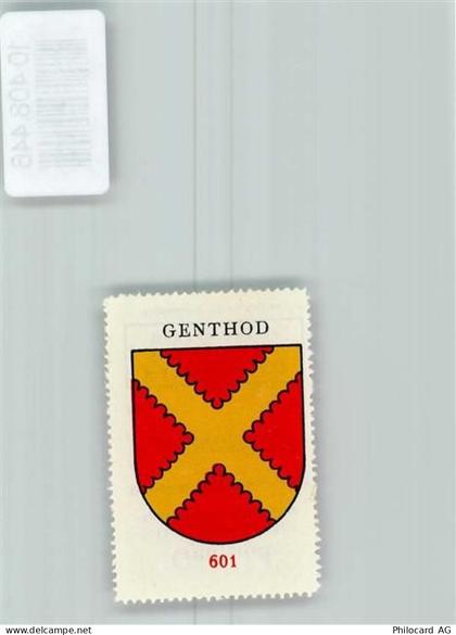 1294 Genthod Malagny - Vignette Wappen Kaffee Hag ca 1920-1940 - 10408446