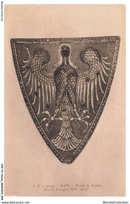 AOPP3-0171-SUISSE - SION - Musee de Valere - ecu de rarogne