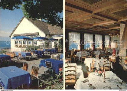 Cologny Auberge du Lion d Or Terrasse