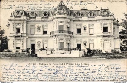 CPA Pregny Chambésy Kanton Genf, Schloss Rotschild
