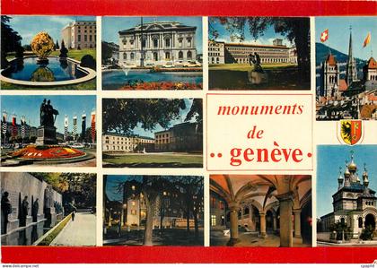 CPM Monuments de Geneve