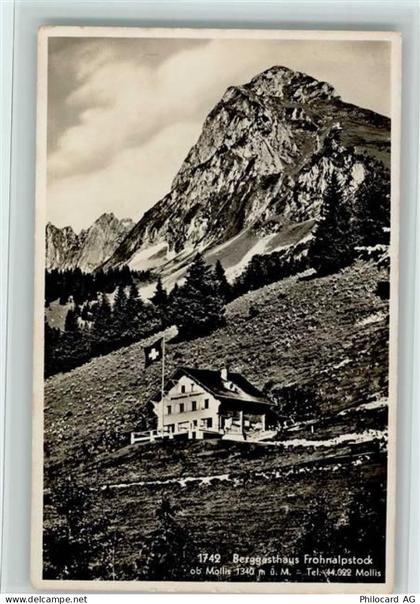 8753 Mollis - Berggasthaus Frohnalpstock ob Mollis - 11063092