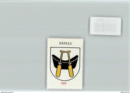 8752 Näfels - Vignette Wappen Kaffee Hag ca 1920-1940 Näfels - 11100865