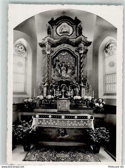 8868 Oberurnen 1952 Foto AK Notopfer-Kapelle - 38210570