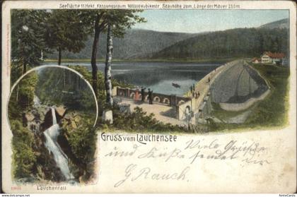 Linthal Glarus Linthal [Stempelabschlag] Lauchensee Lauchenfall