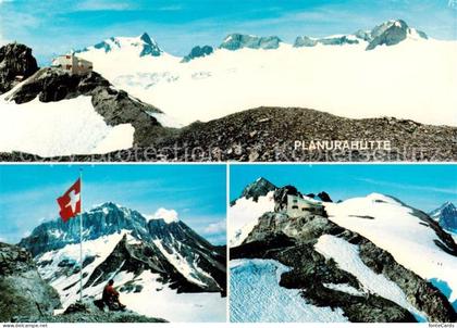 Planurahuette 2947m Toedi GL Toedi Nord und Westflanke Planurahuette mit Cazarau