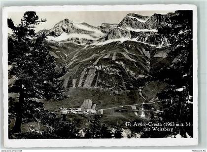 7447 Cresta Avers - Fliegeraufnahme Weissberg - 10396690