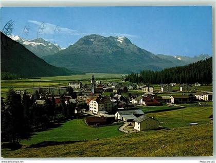 7502 Bever - Blick gegen Piz Rosatsch und Berninangruppe - 10281582