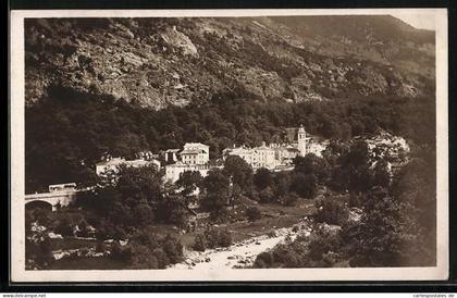 AK Castasegna /Bergell, Blick auf Castasegna