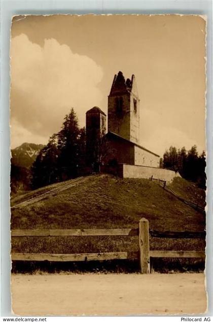 7505 Celerina/Schlarigna Foto AK St. Gian Kirche - 39698165