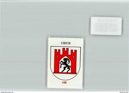 7000 Chur Coire - Vignette Wappen Kaffee Hag ca 1920-1940 Chur - 11101159