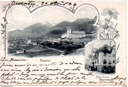 DISENTIS    en 1904