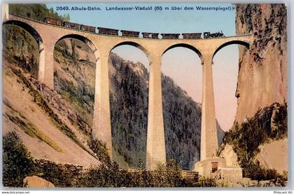 7477 Filisur - Albulabahn,Eeisenbahn, Landwasserviadukt - 51293706