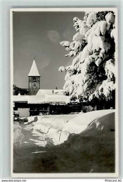 7250 Klosters 1928 - Dorfpartie aus Klosters Winter - 10194927
