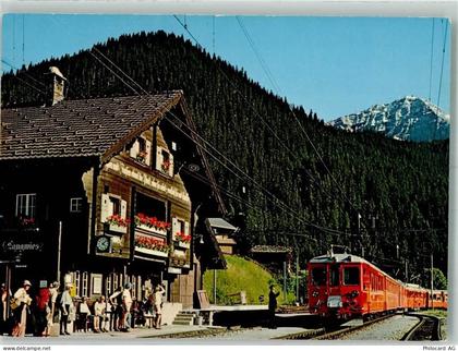 7057 Langwies - Eisenbahn Rätische Bahn Bahnhof - 39764930