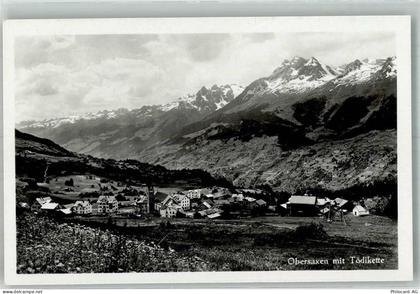7133 Obersaxen Affeier 1956 Foto AK - 38219325