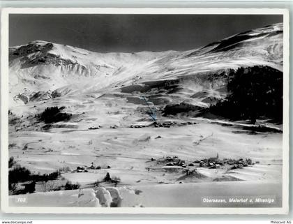 7134 Obersaxen Meierhof - Obersaxen Meierhof und Miraniga Winteraufnahme... - 10157182