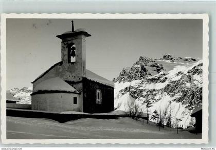 7411 Sils im Domleschg 1935 - im Engadin Abendstimmung beim Fexkirchlein... - 10391024