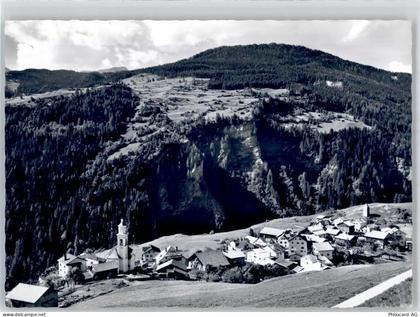7451 Alvaschein - Schynhöhe Albulatal Blick gegen Stierva - 51713314