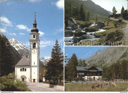 Bever Maloja Kirche Val Bever Berggasthaus Suvretta