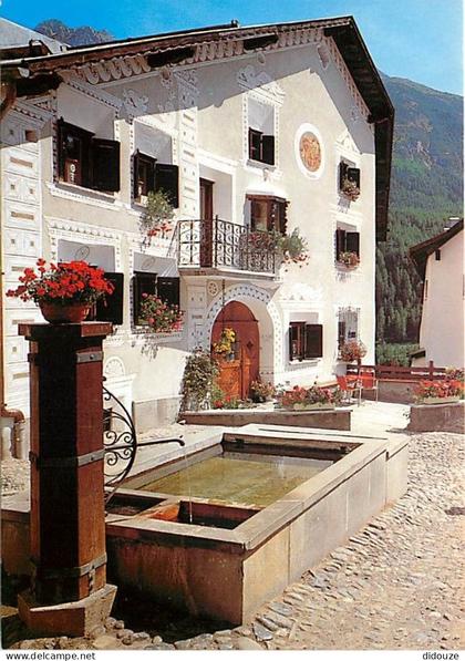 Carte Postale - Suisse - GR Grisons - Engadiner Haus - Bad Scuol 1250 m - CPM - Carte Neuve - Voir Scans Recto-Verso - P