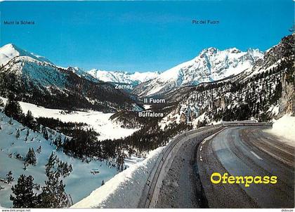 Carte Postale - Suisse - GR Grisons - Ofenpass (2149m)  - Blick gegen Buffalora - Il Fuom - Zernez - Wunt la Schera - Pi