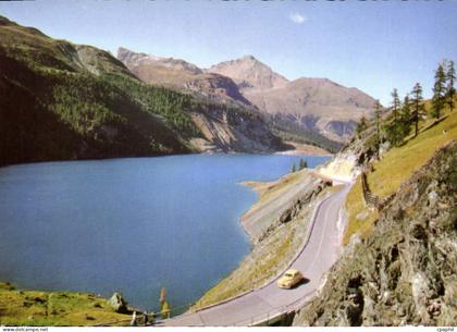 CPM Stausee Marmorera am Julierpass gegan Piz Arblatsch und Piz Forbisch