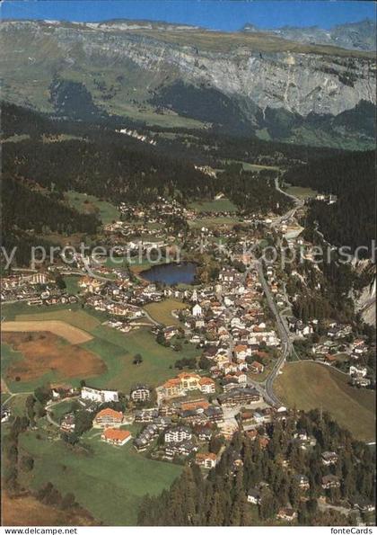 Laax Fliegeraufnahme