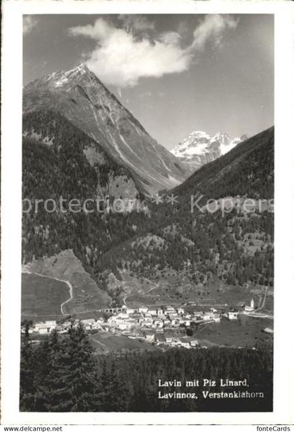Lavin Piz Linard Lavinnoz Verstanklahorn