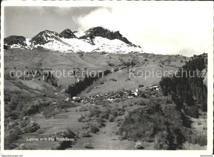 Luven mit Piz Mundaun