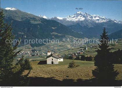 Oberhalbstein Cunter Riom Parsonz Savognin Tinizong mit Piz d Err