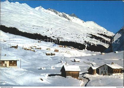 Safien Thalkirch Turahus mit Maloenia und Camana