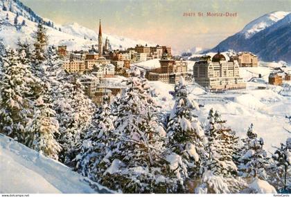 St Moritz  SANKT MORITZ GR Panorama