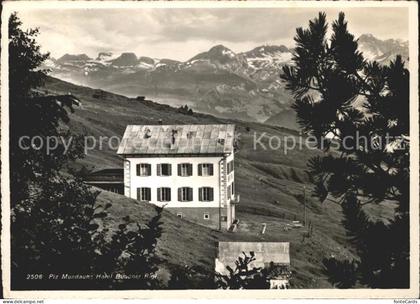 Surcuolm Hotel B?ndner Rigi Alpenpanorama mit Piz Mundaun