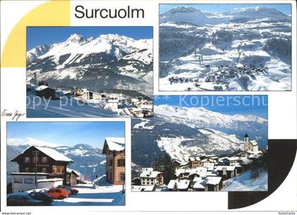 Surcuolm Panorama Ortsansichten