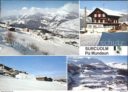 Surcuolm Piz Mundaun Gasthaus Bellavista