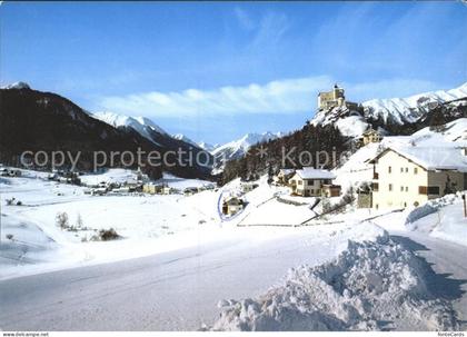 Tarasp Schloss Tarasp Fontana
