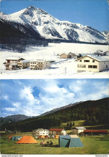 Tschierv Hotel Sternen Touristenheim Camping