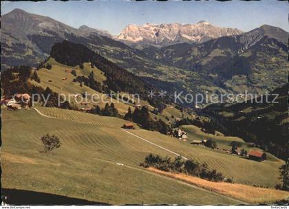 Valzeina Erholungsheim Flueeli mit Praettigaublick