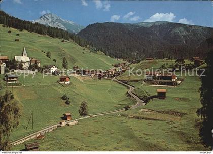 Wiesen Albula Valbellahorn