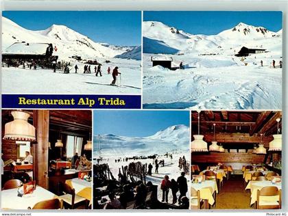 7563 Samnaun Dorf - Restaurant Alp Trida Winter Skifahrer - 40160352